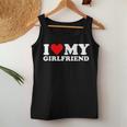 I Love My Girlfriend I Heart My Girlfriend Women Tank Top Unique Gifts