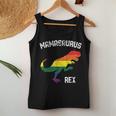Mamasaurus Rex Gay Pride Lgbt Dinosaur Ally Women Tank Top Unique Gifts