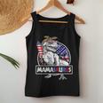 MamasaurusRex Dinosaur Mama Saurus Usa Flag 4Th Of July For Mama Women Tank Top Unique Gifts