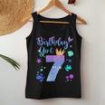 Mermaid Birthday Girls 7 Year Old Its My 7Th Bday Mermaid Women Tank Top Unique Gifts