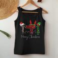 Merry Christmas Hairstylist Tool Hairdresser Barber Women Tank Top Unique Gifts