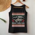 Merry Christmas-Us Army-Ugly Christmas SweaterWomen Tank Top Unique Gifts