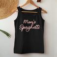 Moms Spaghetti And Meatballs Lover Meme For Women Women Tank Top Unique Gifts