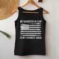 My Daughter In Law Is My Favorite Child Father In Law Day Women Tank Top Basic Casual Daily Weekend Graphic Personalized Gifts