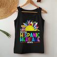 National Hispanic Heritage Month Latino Flags Sunflower Women Tank Top Unique Gifts