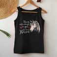 Never Underestimate A Girl Who Loves Horses Horse Girl Farm Women Tank Top Basic Casual Daily Weekend Graphic Funny Gifts