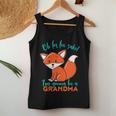 Oh For Fox Sake I'm Gonna Be A Grandma Cute Pregnancy Women Tank Top Unique Gifts