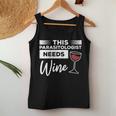 This Parasitologist Needs Wine Parasitology Women Tank Top Unique Gifts