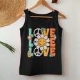 Peace Sign Love 60S 70S 80S Costume Groovy Theme Party Women Tank Top Unique Gifts