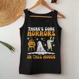 There's Some Horrors In This House Halloween Women Tank Top Unique Gifts