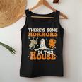 There's Some Horrors In This House Halloween Women Tank Top Personalized Gifts