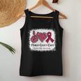 In September We Wear Burgundy Rainbow Sickle Cell Awareness Women Tank Top Unique Gifts