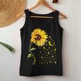 In September Wear Gold Childhood Cancer Awareness Sunflower Women Tank Top Unique Gifts