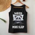 Sleeping Panda Bear Im So Tired Need More Sleep Women Tank Top Basic Casual Daily Weekend Graphic Personalized Gifts