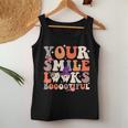 Your Smile Looks Bootiful Dentist Halloween Spooky Groovy Women Tank Top Unique Gifts