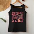 Somebodys Feral Aunt Cool Groovy For Mom For Mom Women Tank Top Unique Gifts