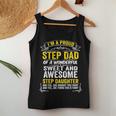 Step Dad Fathers Day Step Daughter Fathers Day Women Tank Top Unique Gifts