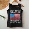 Stop Human Trafficking Gods Children Are Not For Sale Women Tank Top Unique Gifts