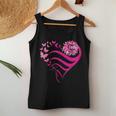Sunflower Pink Ribbon Faith Breast Cancer Awareness Women Tank Top Funny Gifts
