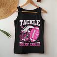 Tackle Breast Cancer Awareness 2023 Pink Ribbon Women Tank Top Unique Gifts