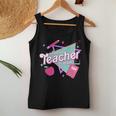 Come On Teachers Let's Go Teach Pink Back To School Women Tank Top Funny Gifts