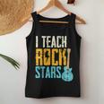 Teaching Rock Stars Rock'n Roll Music Teacher Women Tank Top Unique Gifts
