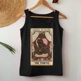 The Tortie Tarot Card Vintage Tortie Cat Tortie Mom Cat Mom Women Tank Top Basic Casual Daily Weekend Graphic Funny Gifts