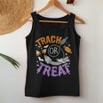 Trach Or Treat Nurse Respiratory Therapist Icu Rn Halloween Women Tank Top Funny Gifts