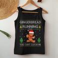 Ugly Xmas Sweater Gingerbread Running Team Christmas Women Tank Top Unique Gifts