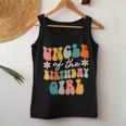 Uncle Of The Birthday Girl Groovy Themed Women Tank Top Unique Gifts