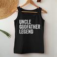 Uncle Godfather Legend For A Favorite Cool Uncle Women Tank Top Unique Gifts
