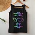 Never Underestimate An Old Lady Who Loves Cats Born In July Women Tank Top Funny Gifts