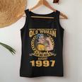Never Underestimate Old Woman Born In August 1997 Women Tank Top Funny Gifts