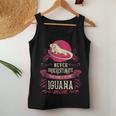 Never Underestimate Power Of Iguana Mom Women Tank Top Funny Gifts