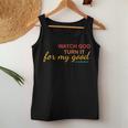 Watch God Turn It For My Good Genesis 5020 Vintage Women Tank Top Unique Gifts