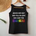 Wifed Her Lgbtq Romantic Lesbian Couples Wedding Day Women Tank Top Unique Gifts