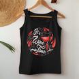 Wine It's Wine Time Winemaker Winery Owner Vintner Women Tank Top Unique Gifts