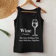Wine Noun The Glue Holding This 2020 Shitshow Together Women Tank Top Personalized Gifts