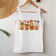 Autumn Thanksgiving Drinks Coffee Pumpkin Spice Latte Season Women Tank Top Unique Gifts