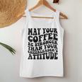 Cheer Mom Coffee Saying Cheerleading Squad For Mom Women Tank Top Unique Gifts