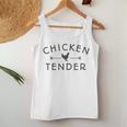 Chicken Tender Dark Lettering Women Tank Top Unique Gifts