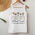 Flower Teacher Teachers Plant Seeds That Grow Forever For Teacher Women Tank Top Unique Gifts