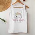 Fourth 4Th Grade Vibes Back To School Cute Cat For Girls Women Tank Top Funny Gifts