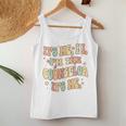Funny School Counselor Its Me Hi Im The Counselor Groovy Women Tank Top Funny Gifts