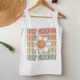 Groovy 1St Grade Back To School First Day Of First Grade Women Tank Top Personalized Gifts