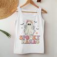 Groovy Spooky Mama Birthday Family Matching Halloween Women Tank Top Unique Gifts