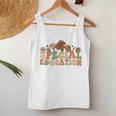 Groovy Wildflower Special Education Teacher Back To School Women Tank Top Weekend Graphic Funny Gifts