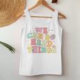 We Can Do Hard Things Groovy Back To School Teacher Student Women Tank Top Funny Gifts
