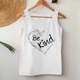 Heart Be Kind Anti Bullying Unity Day Orange Words Women Tank Top Unique Gifts