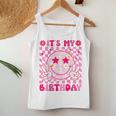 It's My Birthday Flower Ns Girls Smile Face Women Tank Top Unique Gifts
